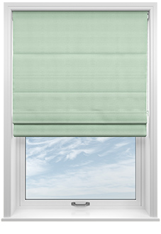 Shima Faux Silk, Moonstone - Roman Blind